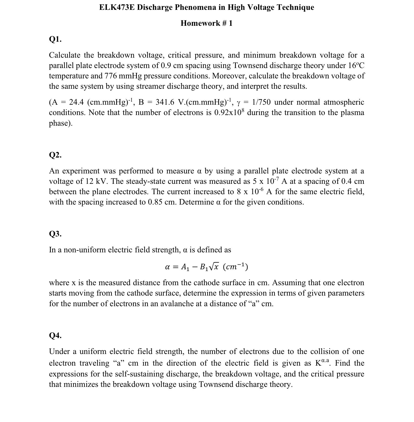 ELK 4 7 3 E Discharge Phenomena in High Voltage