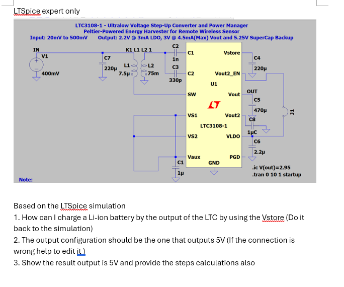 LTSpice expert only Based on the LTSpice