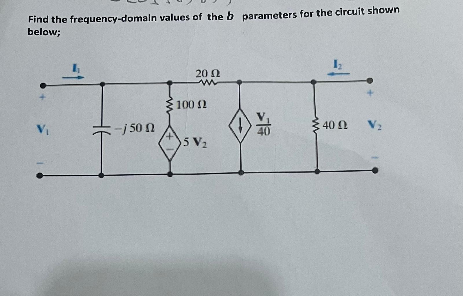 Find the frequency - domain values of the \ ( b \