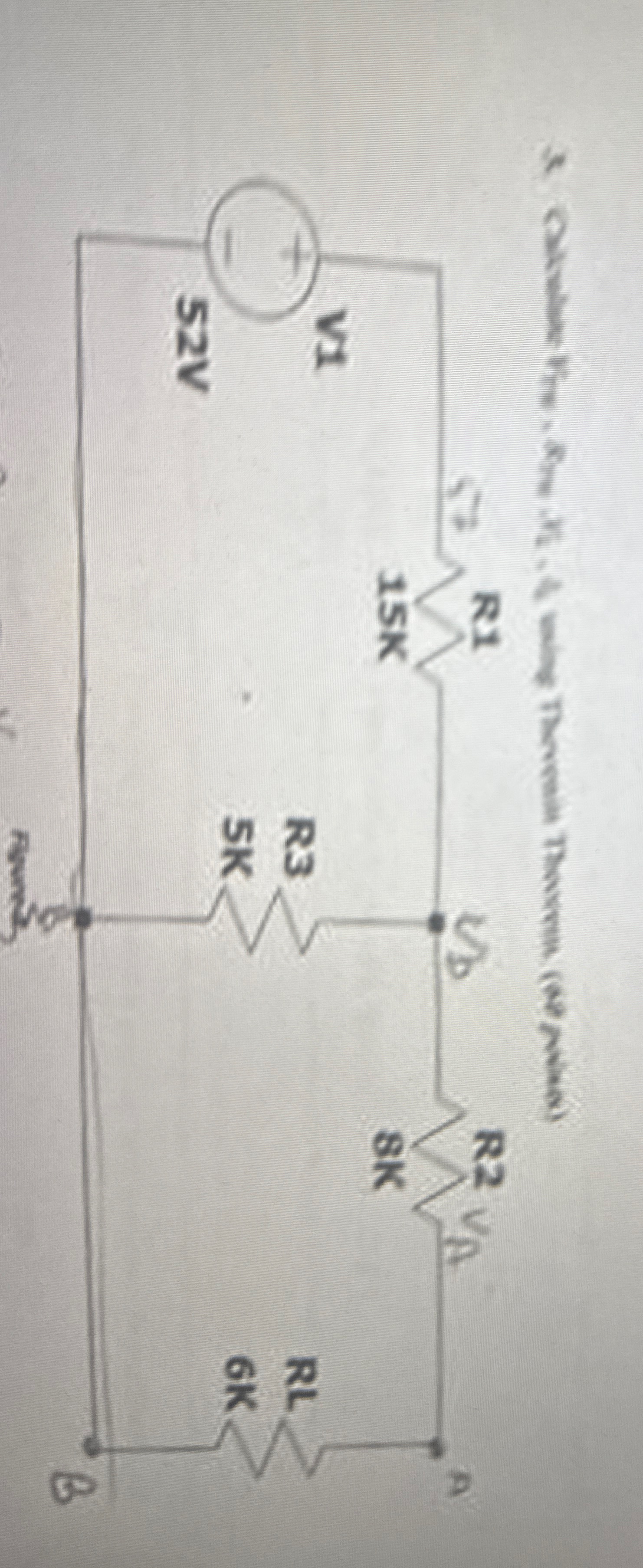 Calculate Vth Rth IL