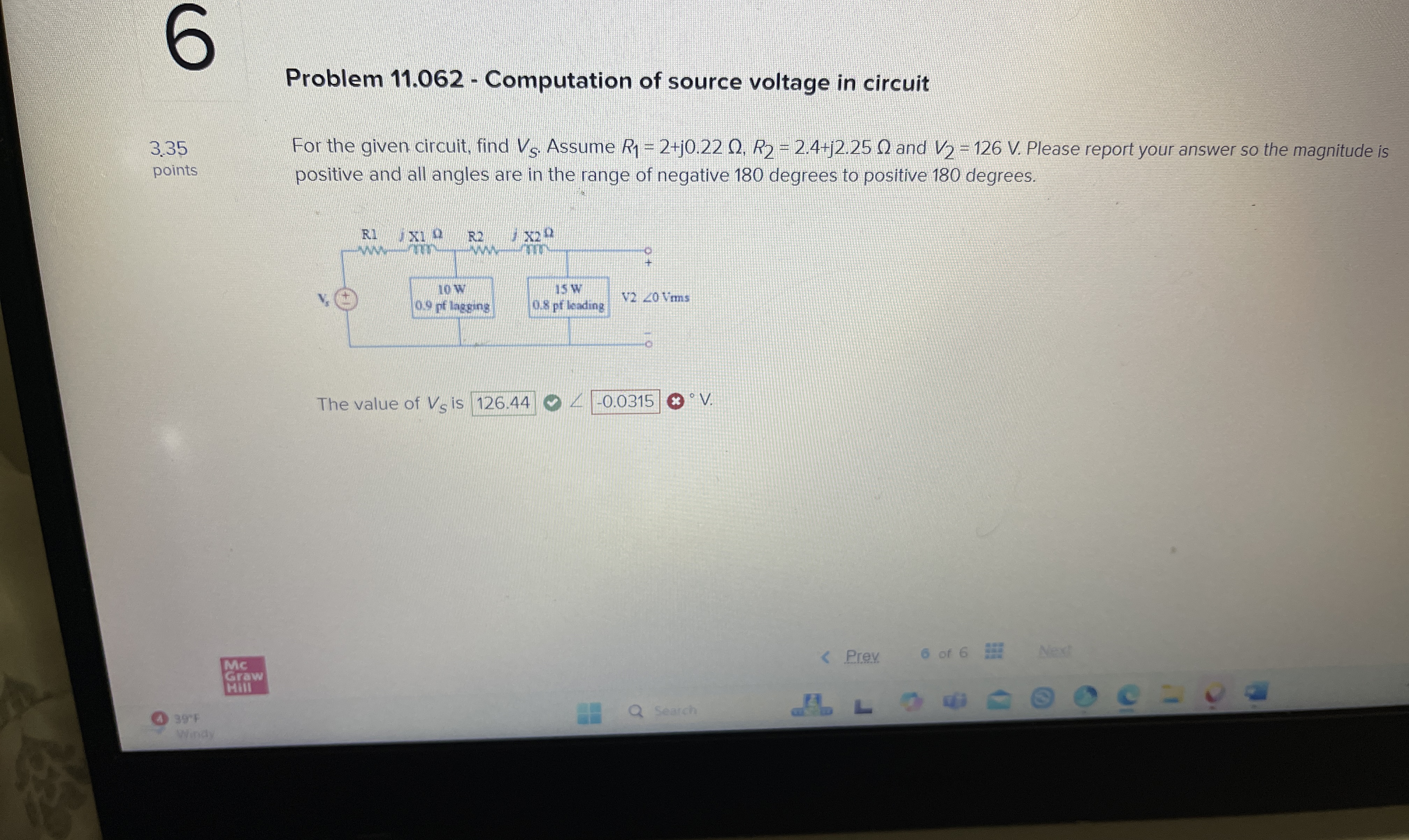 Problem 1 1 . 0 6 2 - Computation of source