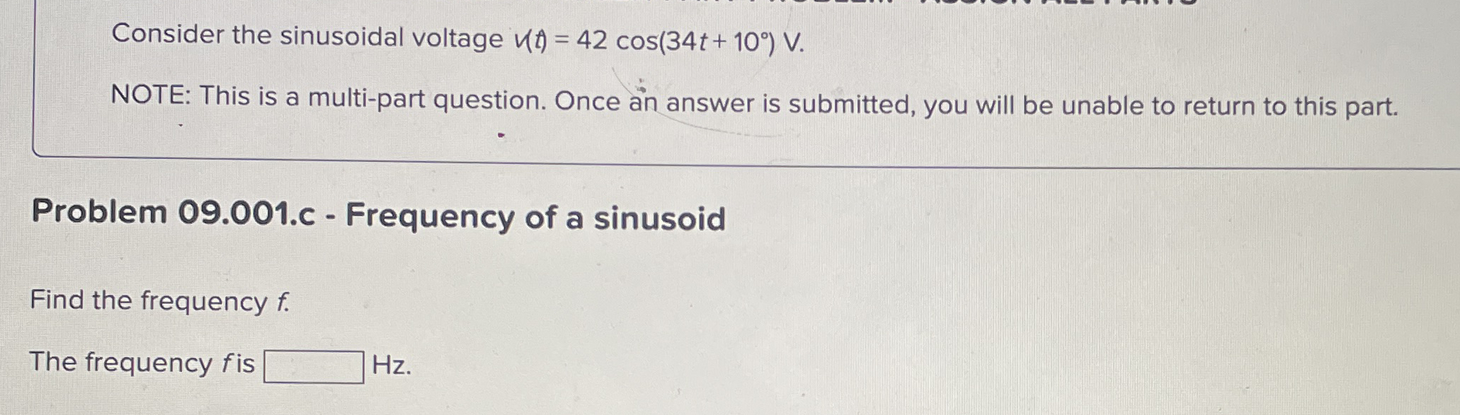 Consider the sinusoidal voltage V ( t ) = 4 2 c o