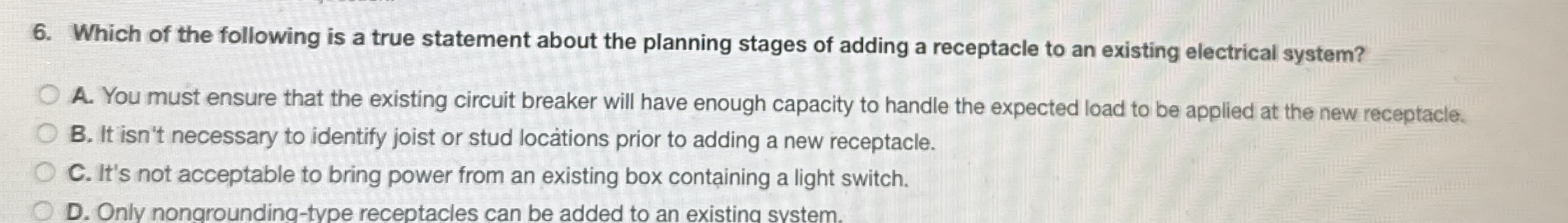 Which of the following is a true statement about