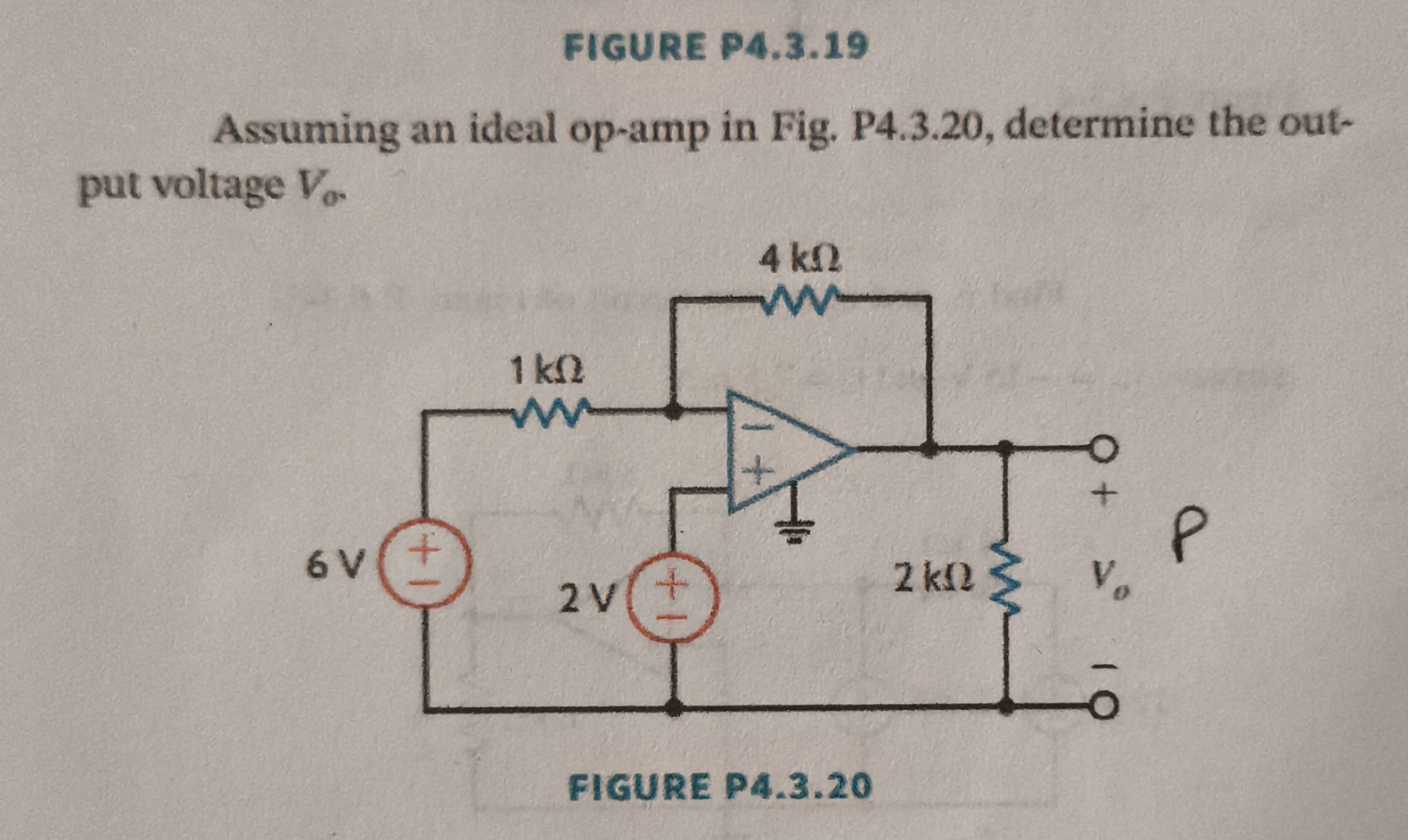 C mo resolver FIGURE P 4 . 3 . 1 9 Assuming an