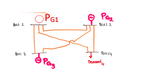 I need to find power flow which this circuit