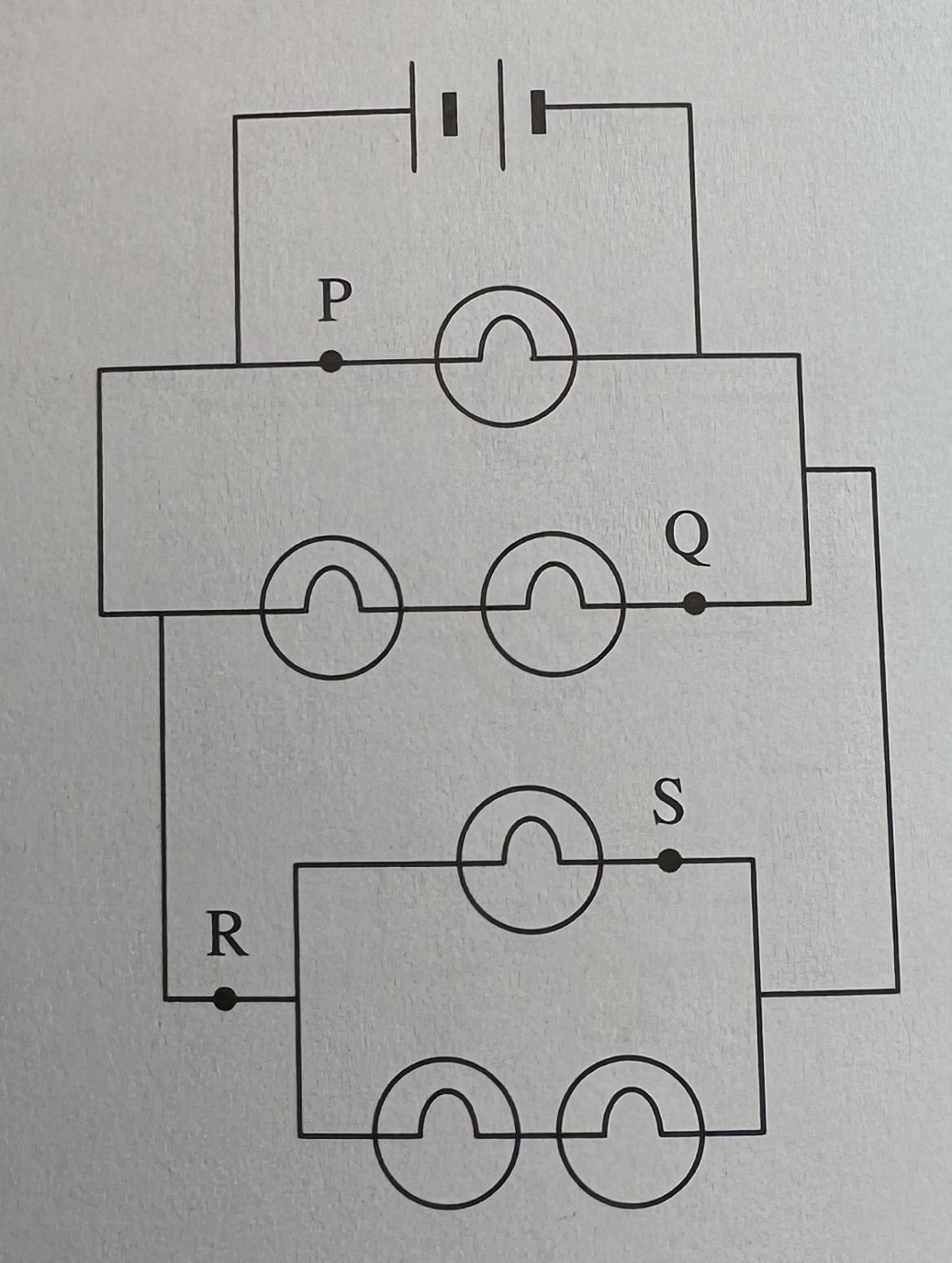 Which point has the largest current?