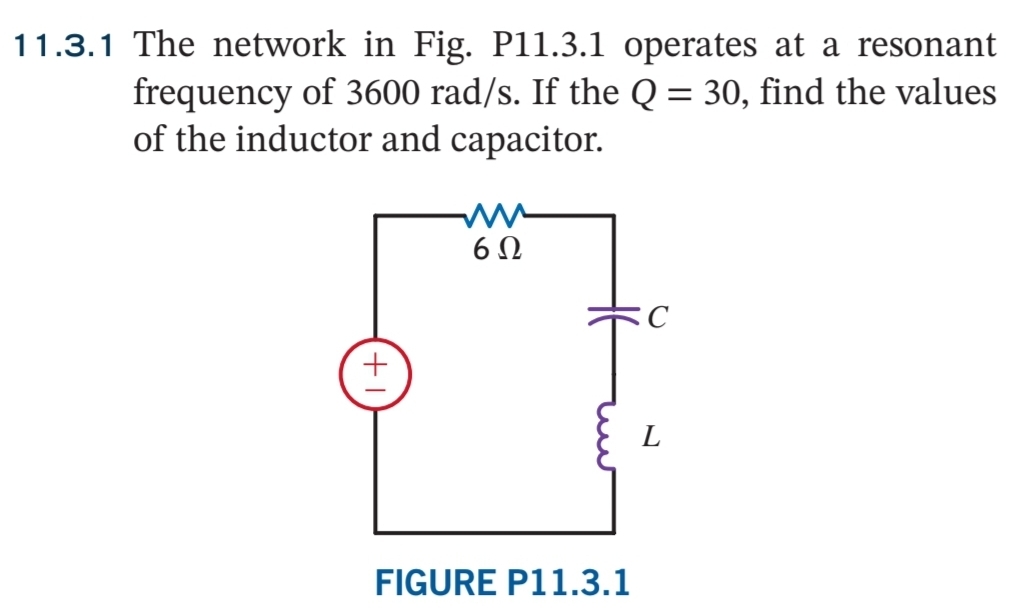 1 1 . 3 . 1 The network in Fig. P 1 1 . 3 . 1