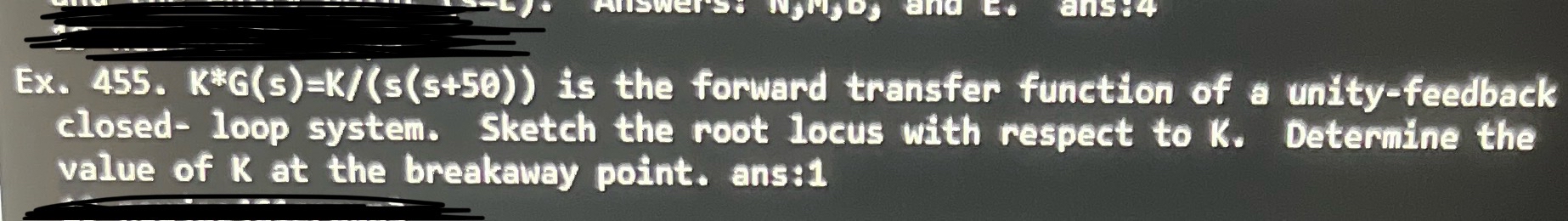 closed - loop system. Sketch the root locus with
