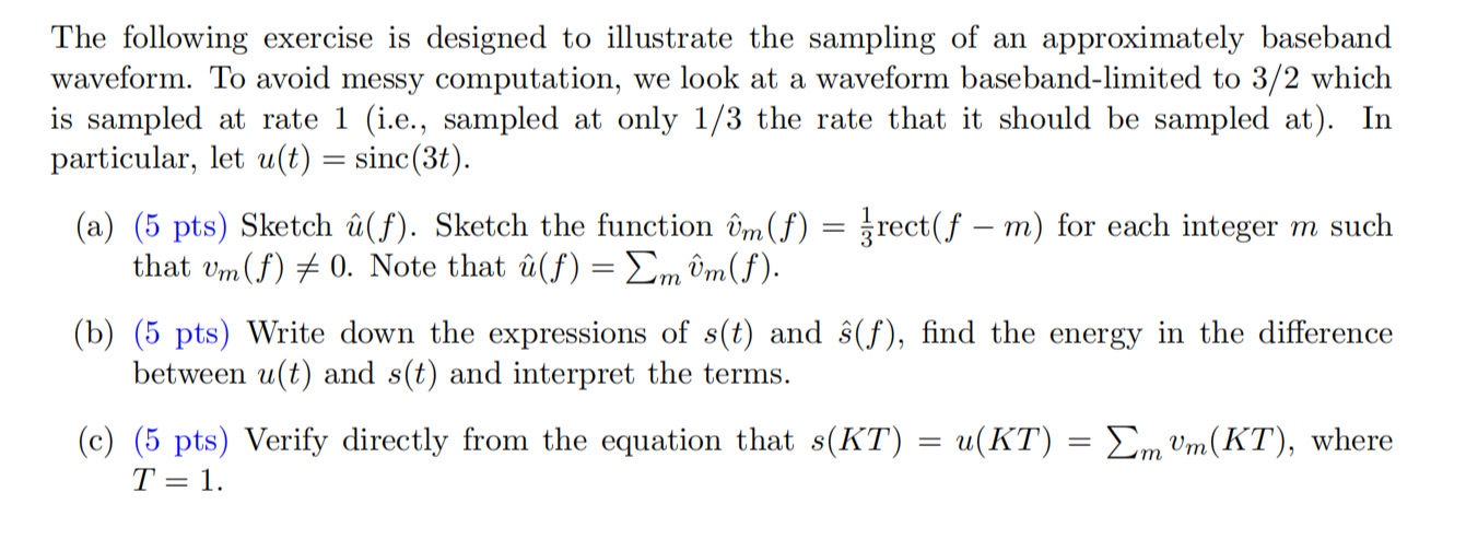 The following exercise is designed to illustrate