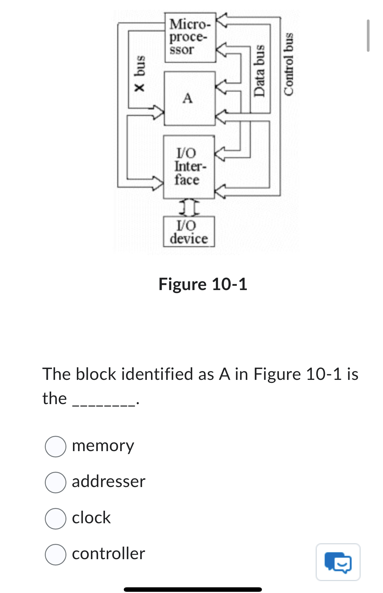 Figure 1 0 - 1 The block identified as A in