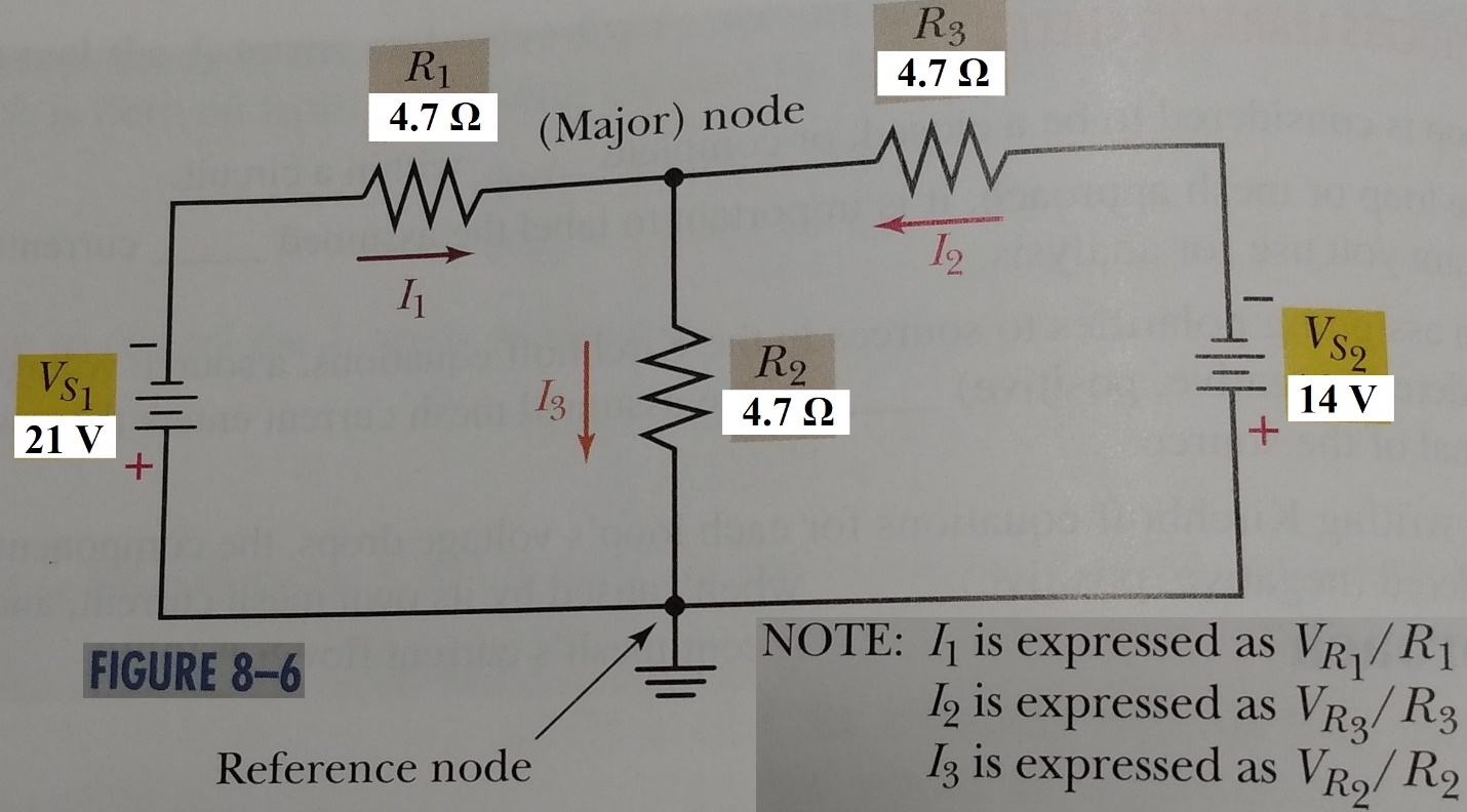 Find I 1 , I 2 , I 3 , VR 1 , VR 2 , VR 3 using