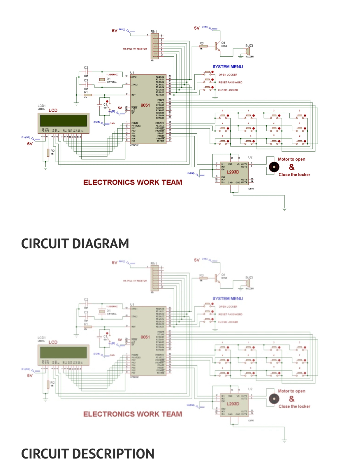 What is microcontroller Code for this CIRCUIT