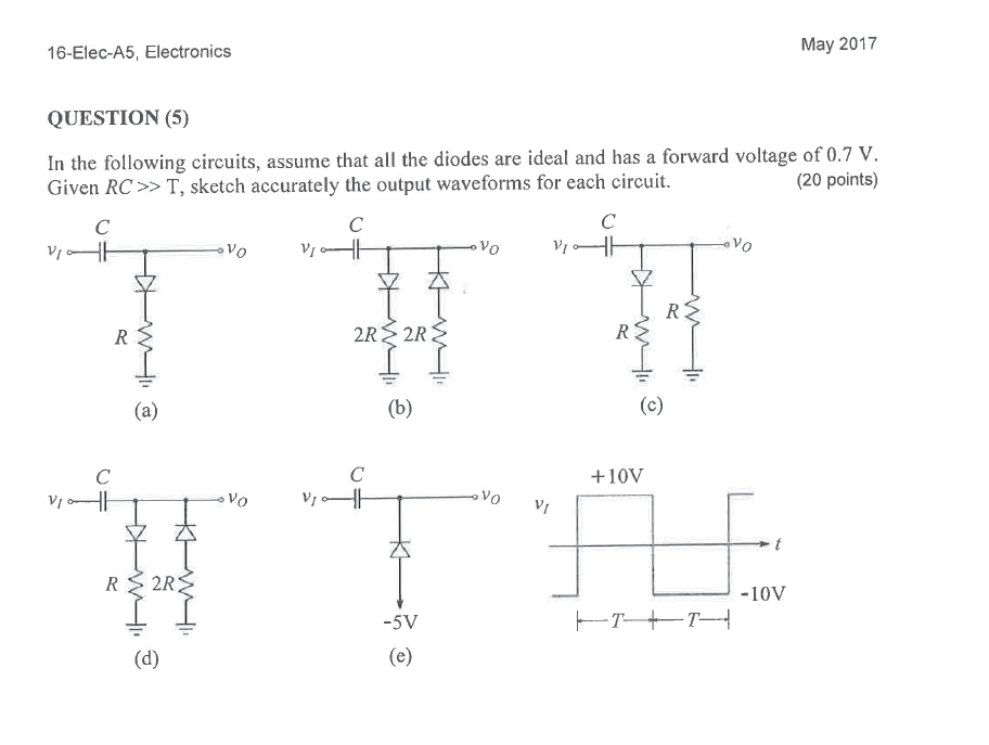 QUESTION ( 5 ) Solve