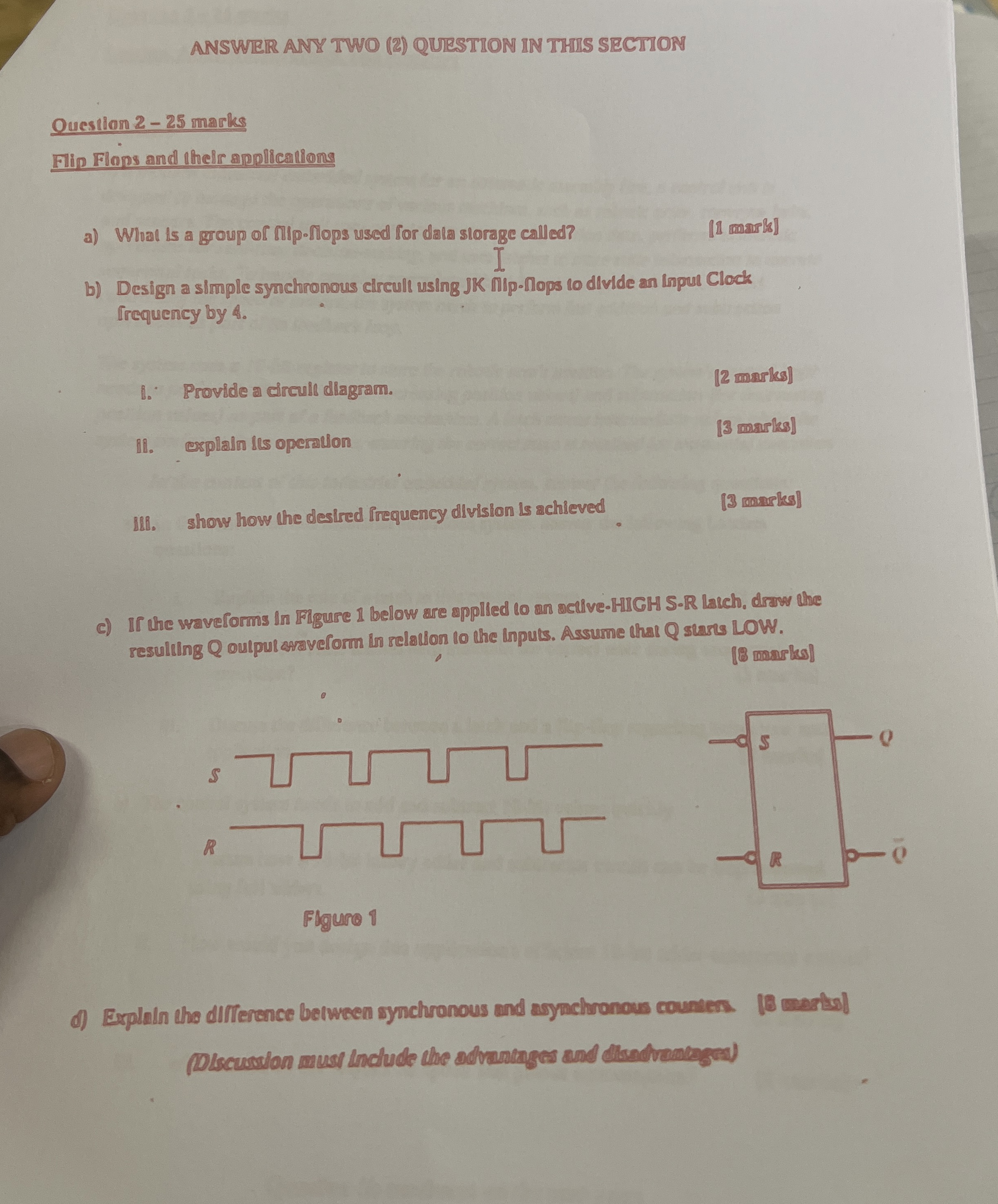 ANSWIER ANY TWO ( 2 ) QUESTION IN THIS SECTION