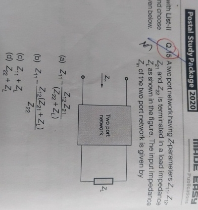 Postal Study Package 2 0 2 0 with List - II nd