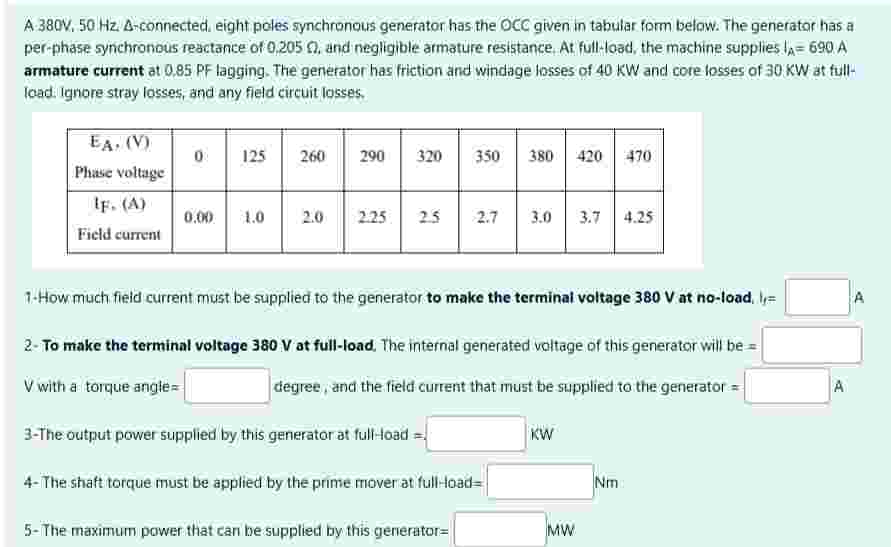 A . \ ( 3 8 0 \ mathrm { ~V } , 5 0 \ mathrm {