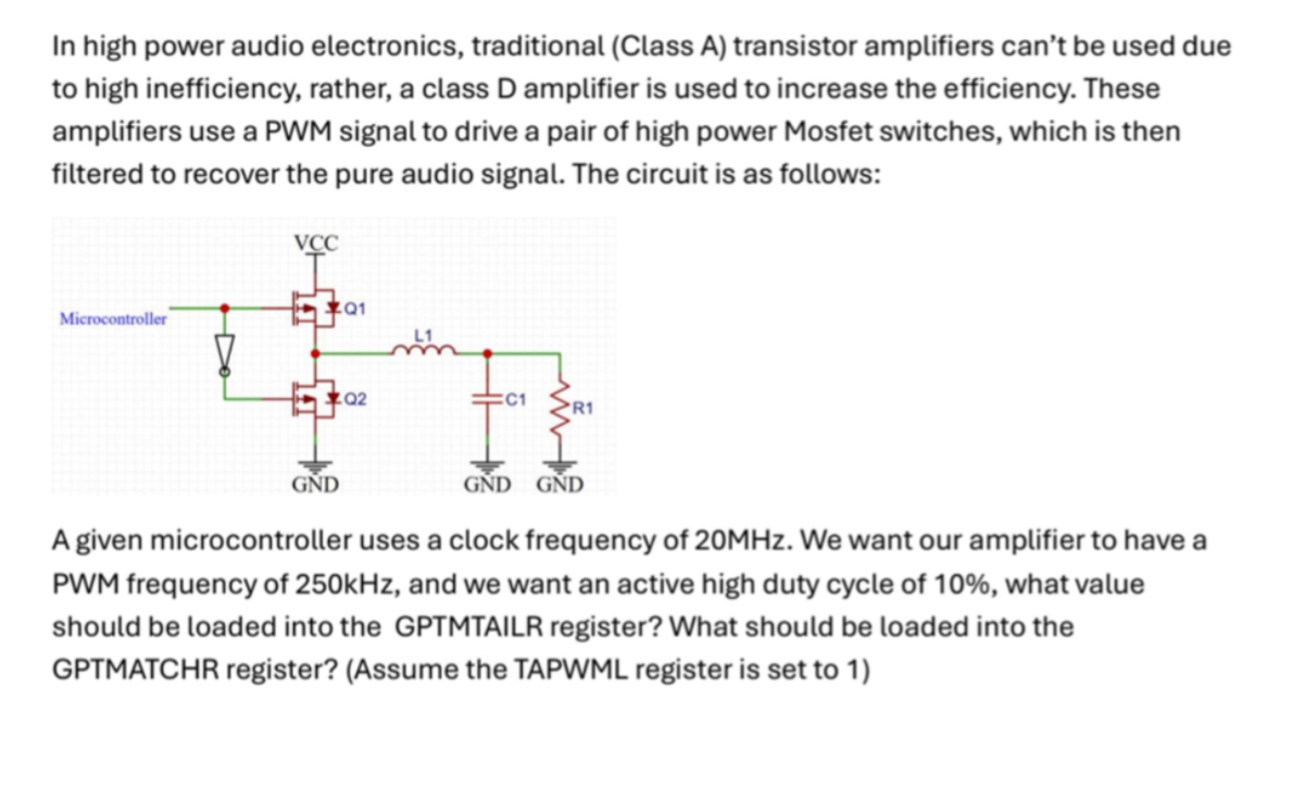 In high power audio electronics, traditional (