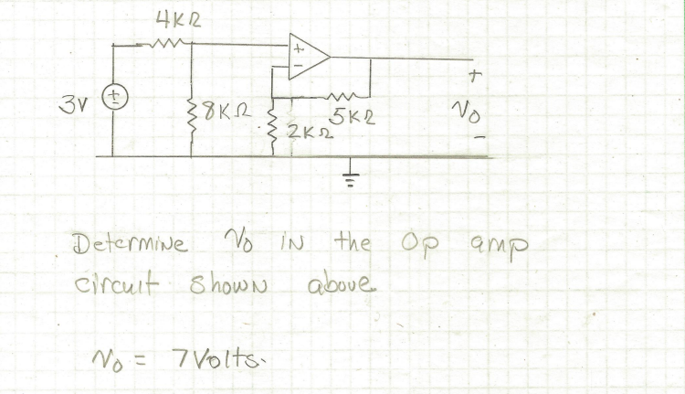 Determine V _ ( 0 ) in the op amp circuit shown