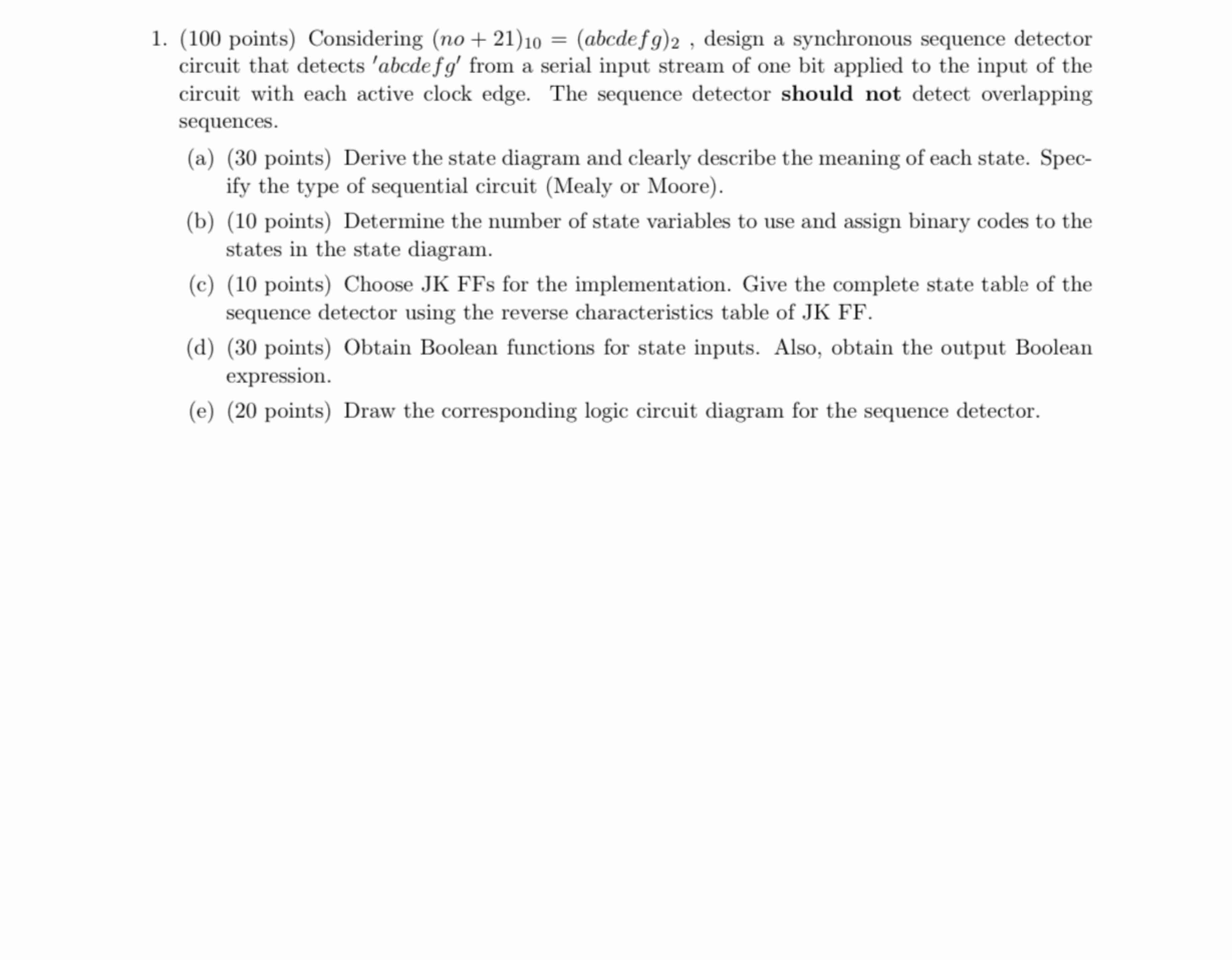 ( 1 0 0 points ) Considering ( 7 7 + 2 1 ) _ ( 1