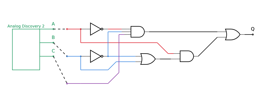 show this on a bread board circuit