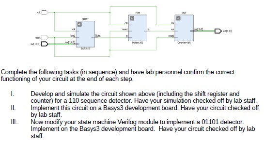 Complete the following tasks ( in sequence ) and