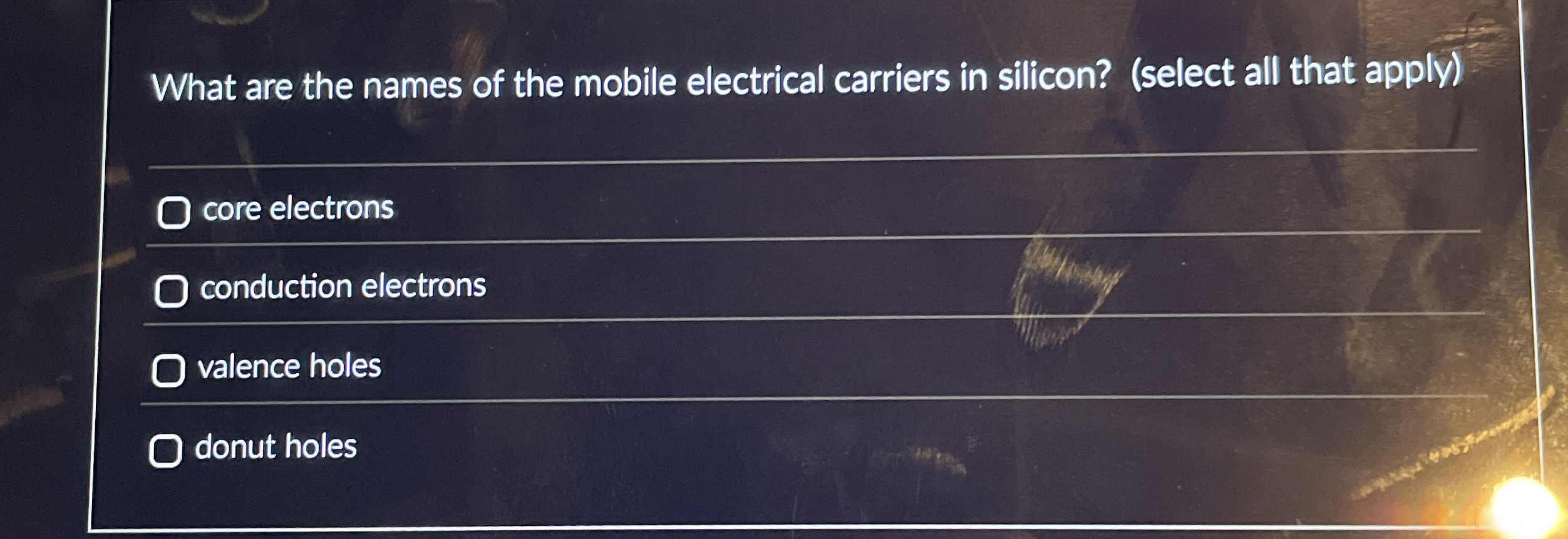 What are the names of the mobile electrical