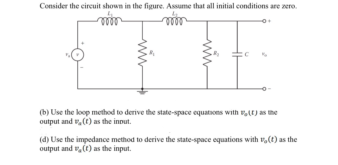 Consider the circuit shown in the figure. Assume