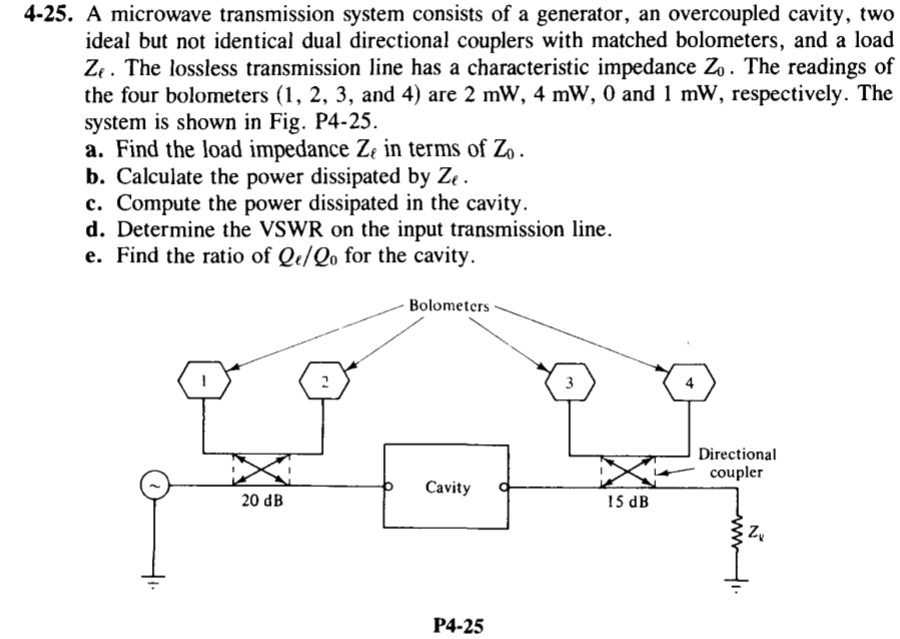 4 - 2 5 . A microwave transmission system