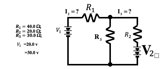 Solve using KCL and KVL .