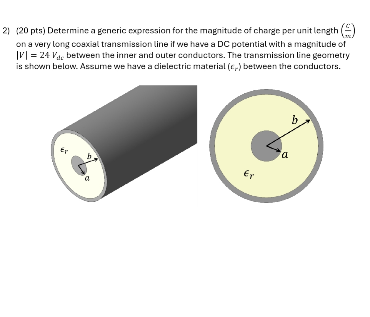 ( 2 0 pts ) Determine a generic expression for