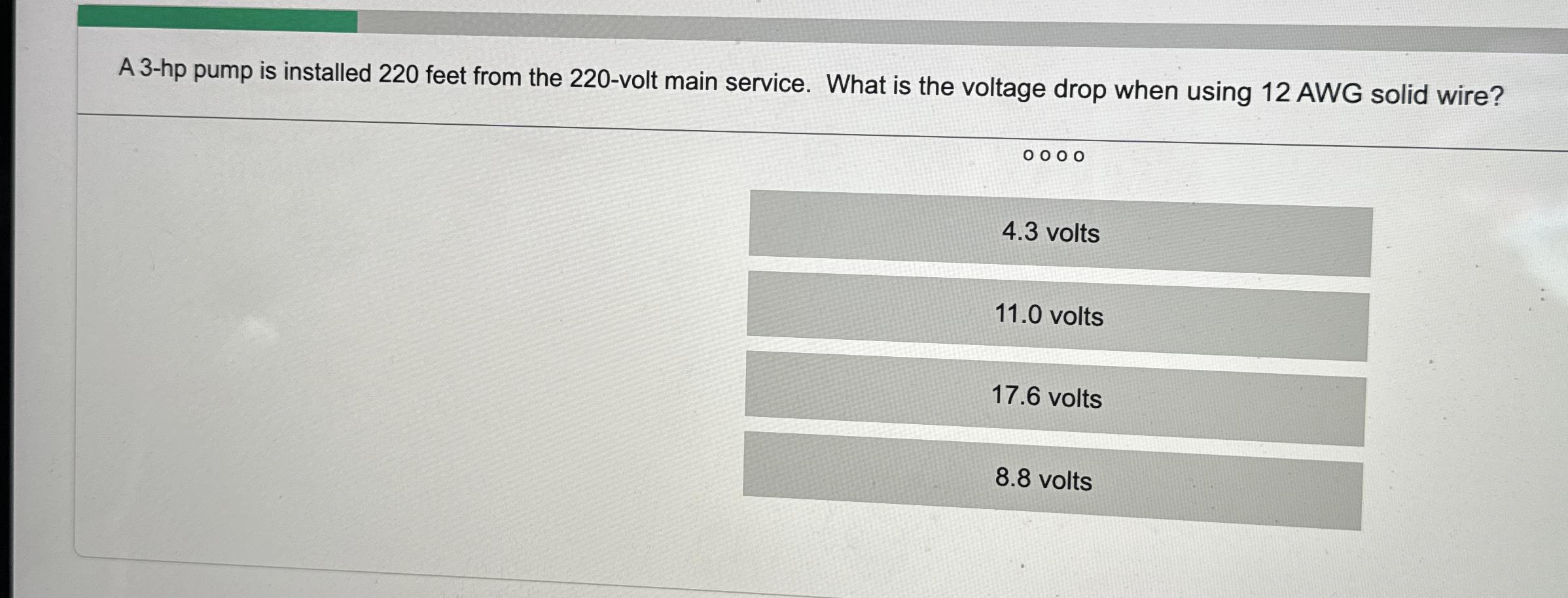 How to solve A 3 - hp pump is installed 2 2 0