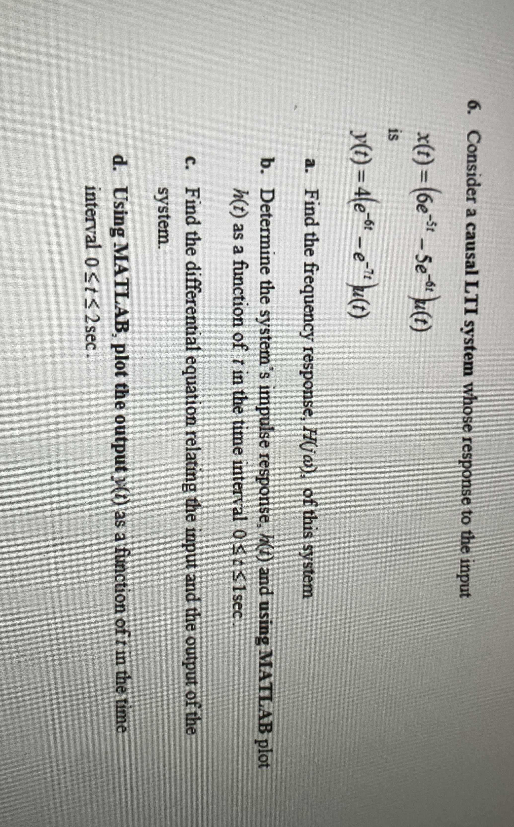 Solce b and d "matlab"