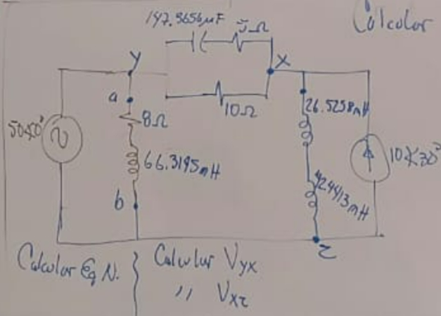 Calcular Eq Norton Calcular Vyx y Vxz