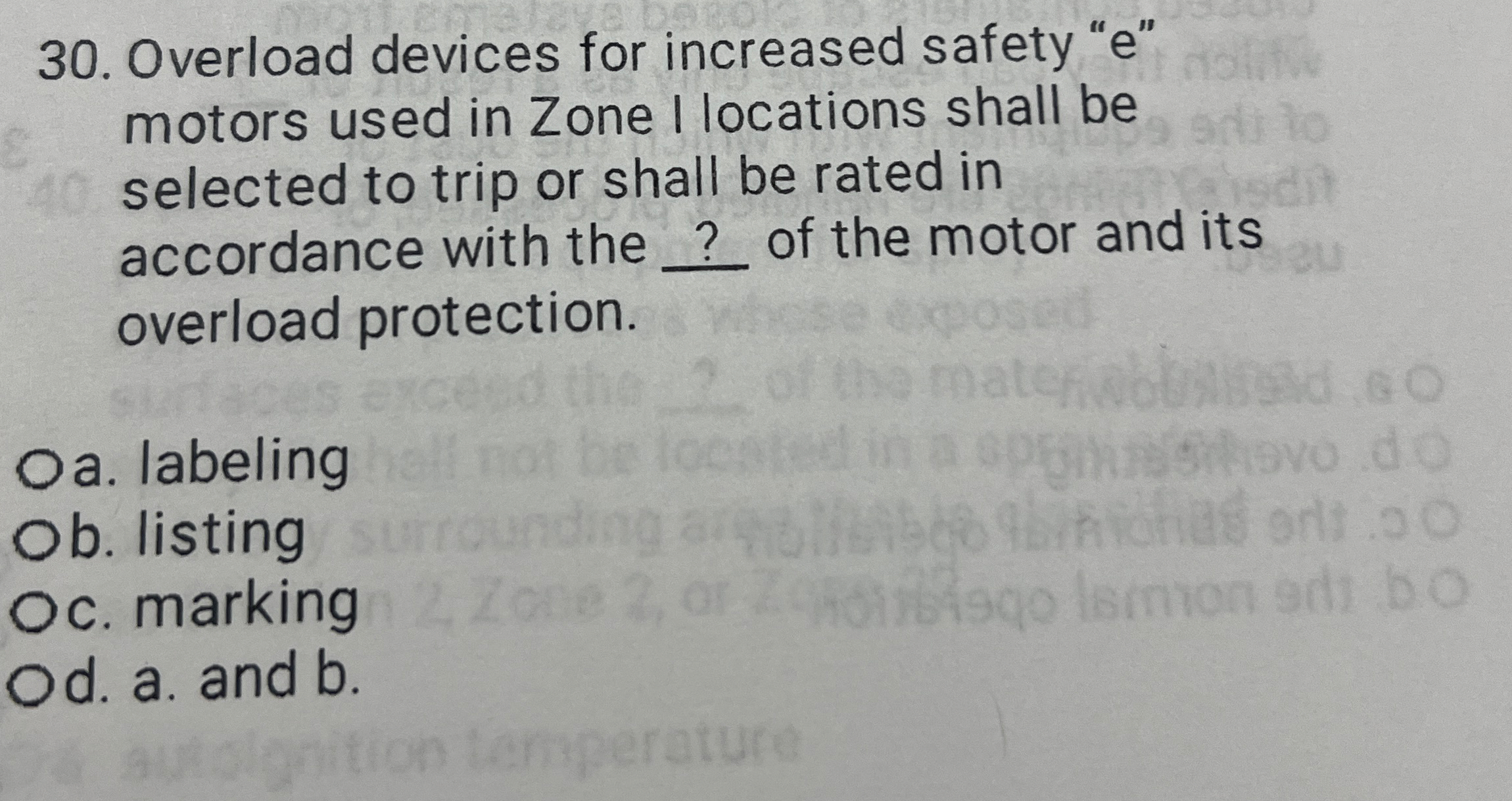 Overload devices for increased safety " e "