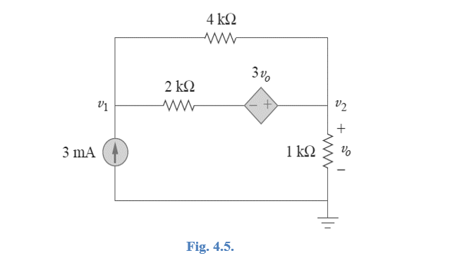 please calculate all node voltages by hand ( V 1