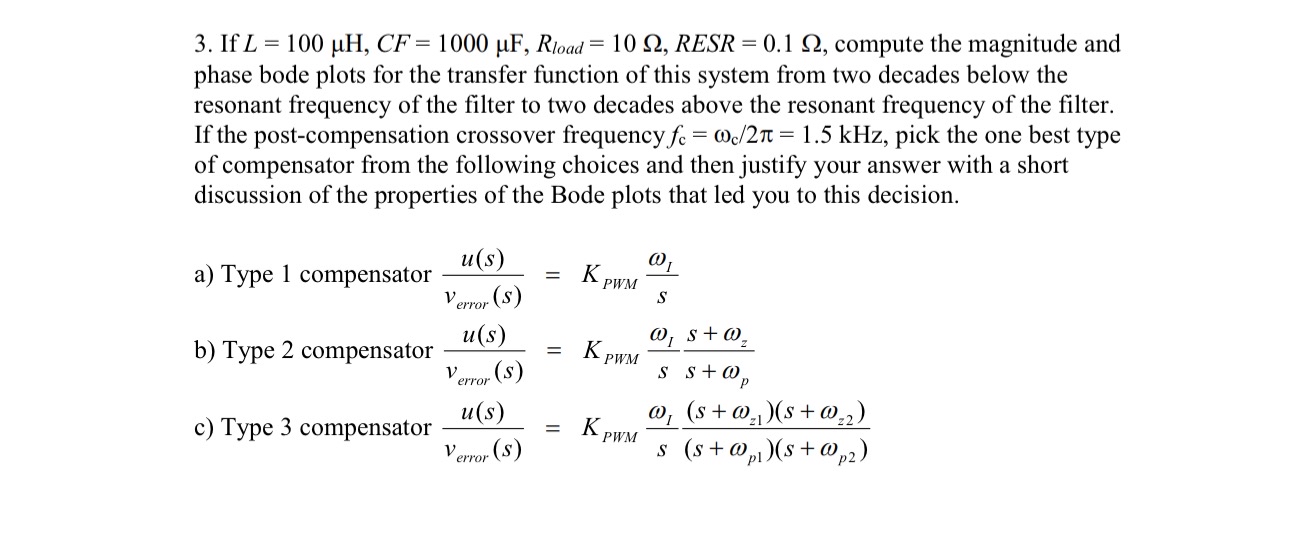If L = 1 0 0 H , C F = 1 0 0 0 F , R l o a d = 1
