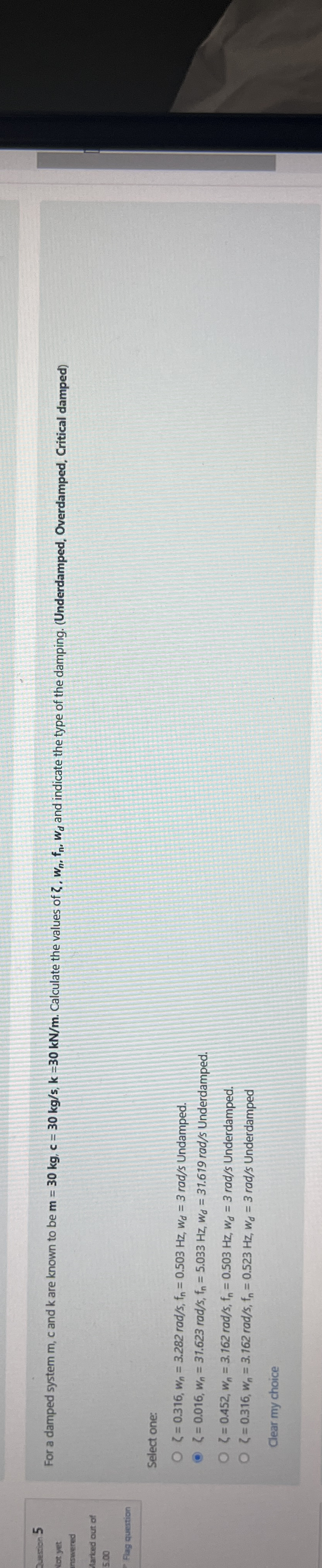 Duerion 5 rot yet inswered tarked out 0 5 0 0 Pig