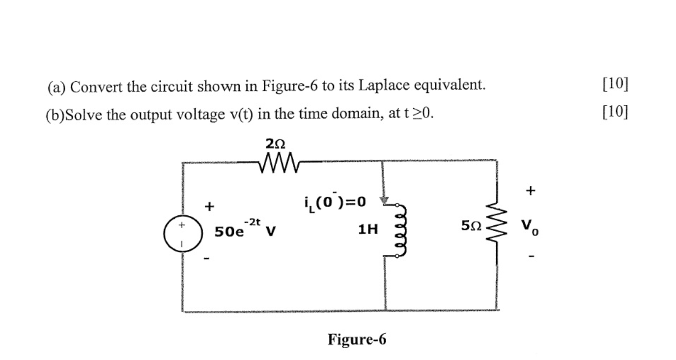 ( a ) Convert the circuit shown in Figure - 6 to