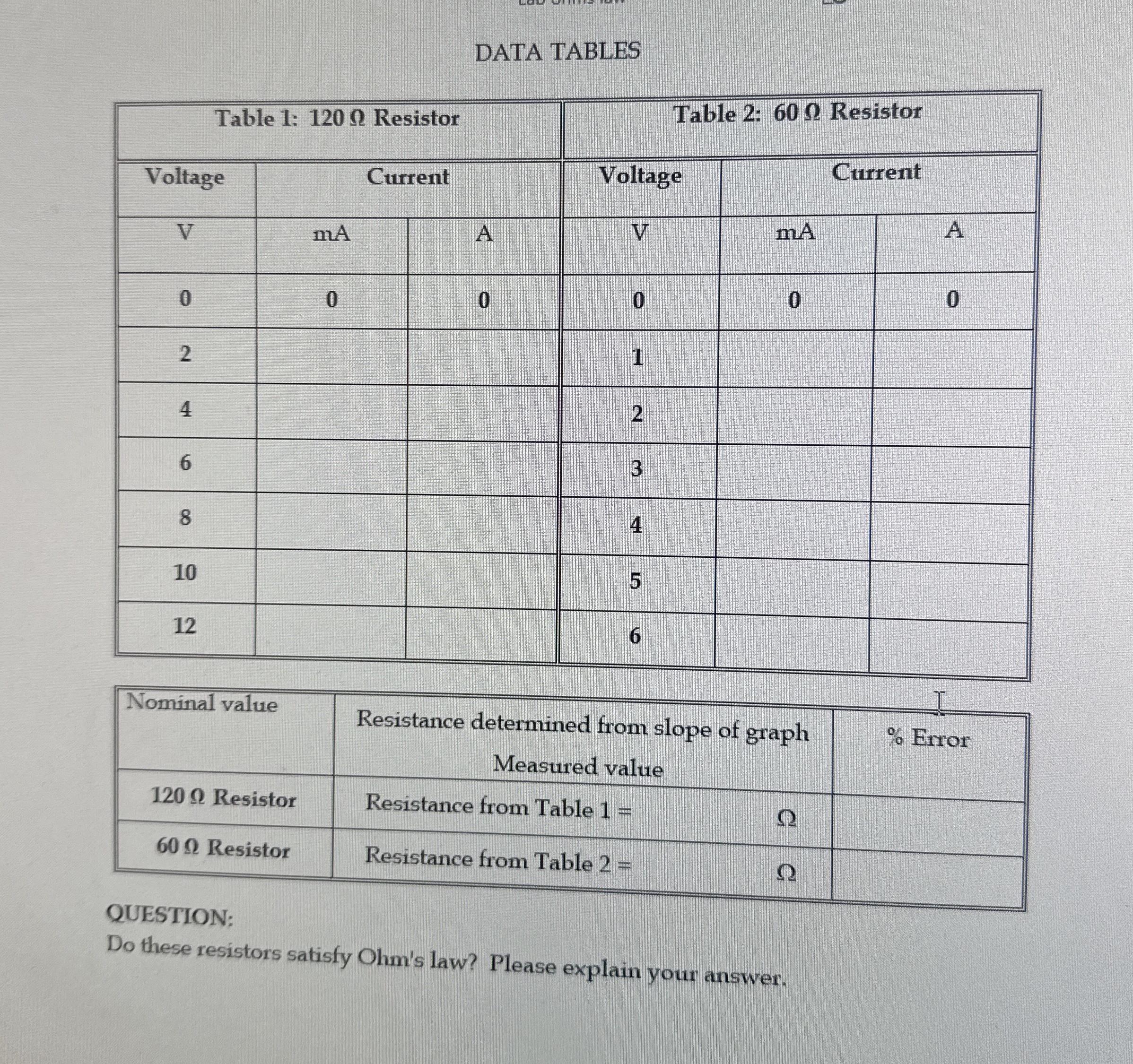 DATA TABLES \ table [ [ Table 1 : 1 2 0
