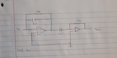 Find Vout, plug in a value for Vin if needed.