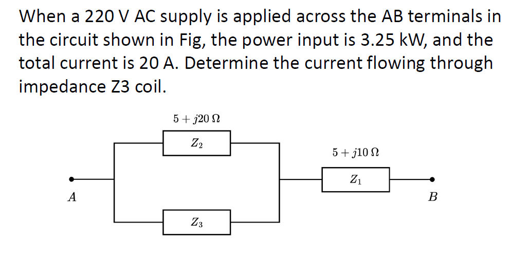 When a 2 2 0 V AC supply is applied across the \