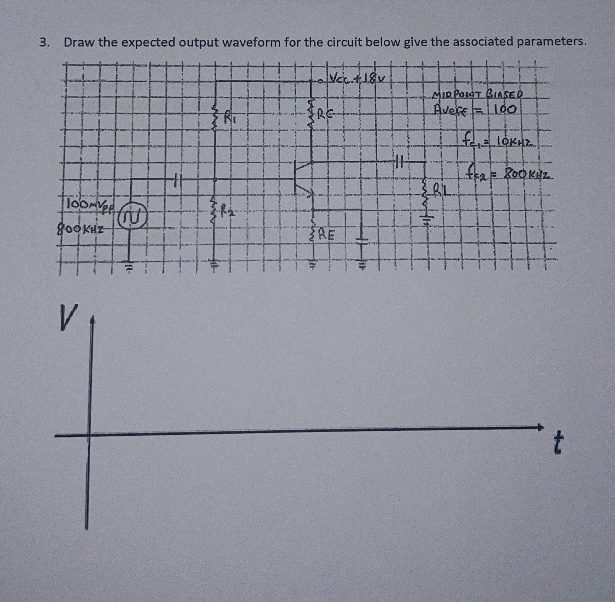 Question 1 : A ) Draw the expected output