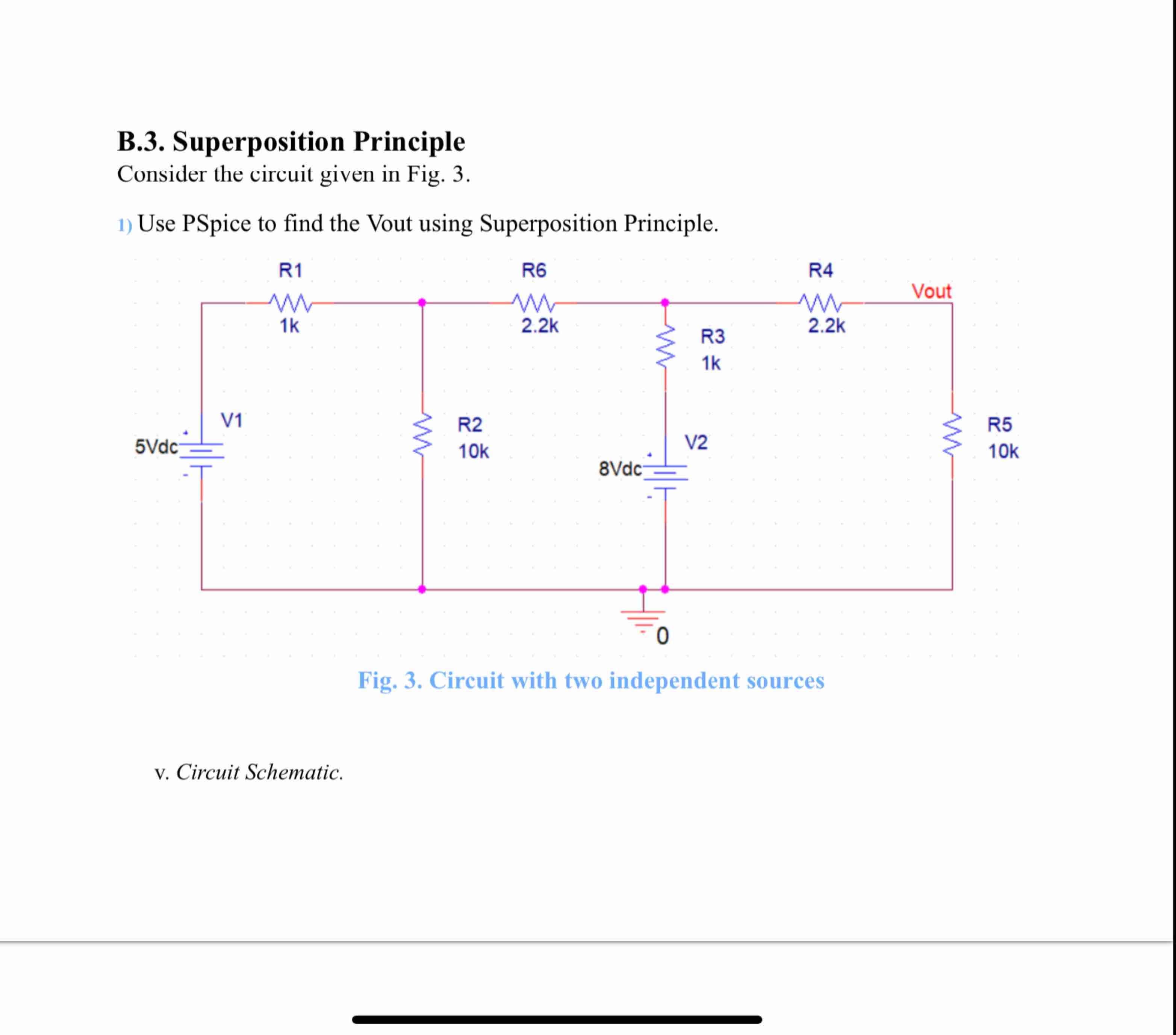 B . 3 . Superposition Principle Consider the