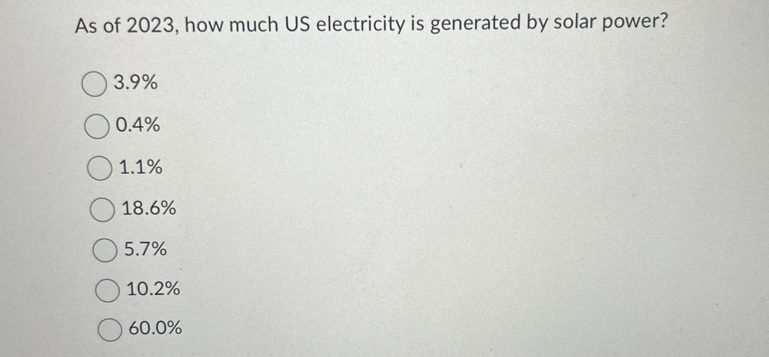 As of 2 0 2 3 , how much US electricity is