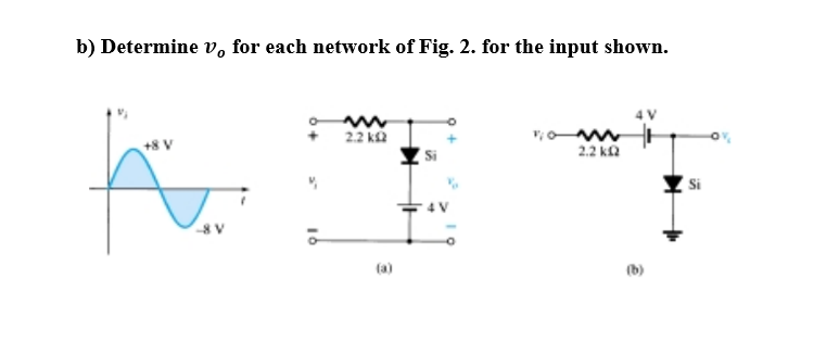 b ) Determine \ ( \ boldsymbol { v } _ { \