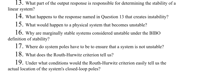 What part of the output response is responsible