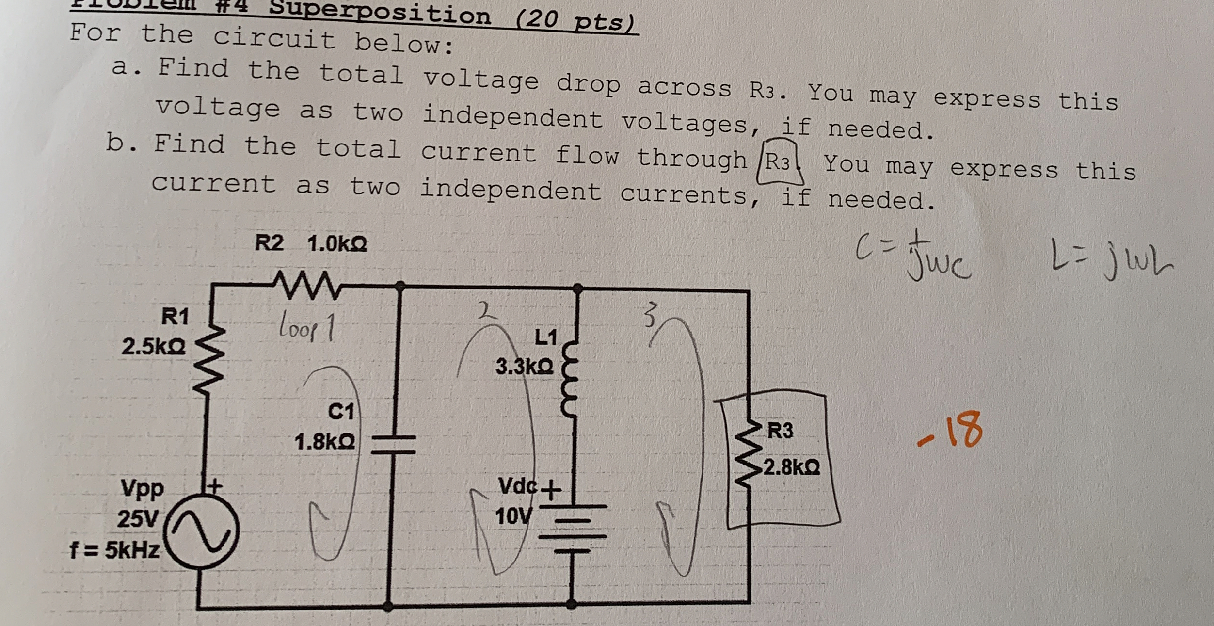 For th H 4 Superposition ( 2 0 pts ) For the