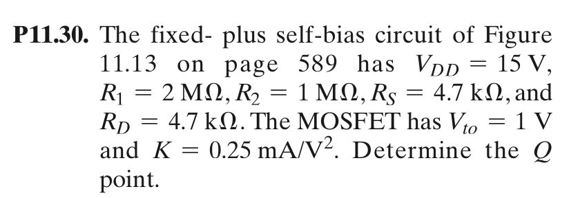 P 1 1 . 3 0 . The fixed - plus self - bias