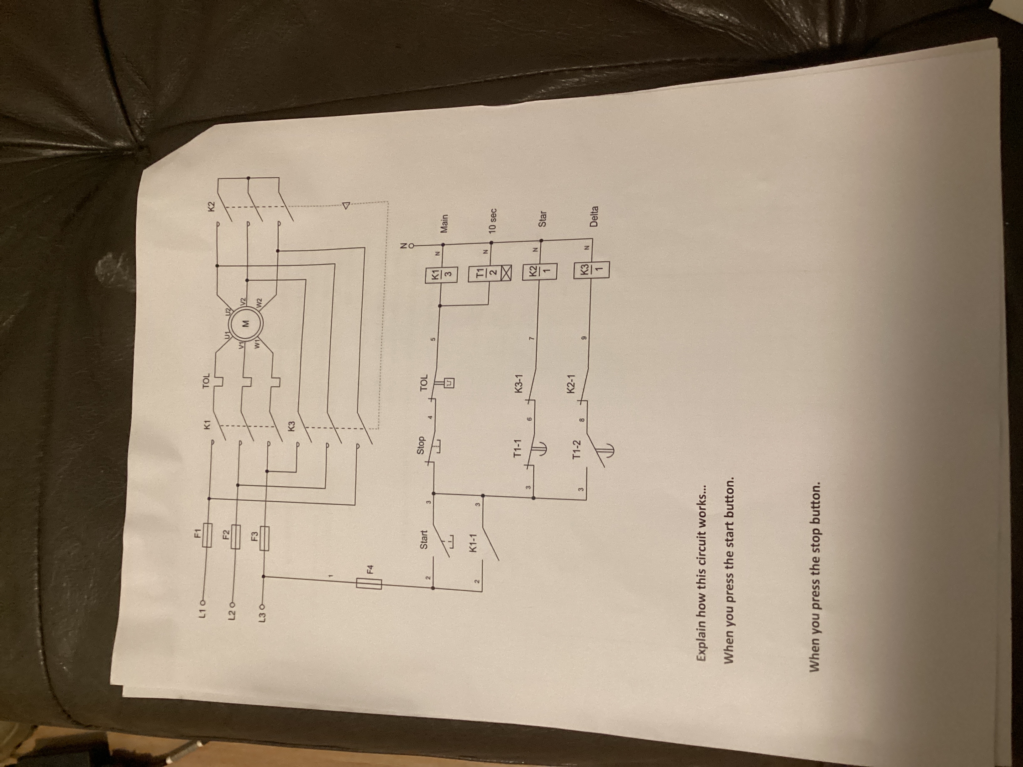 Explain how this circuit works... When you press
