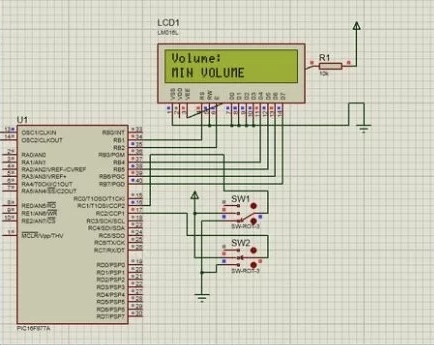 What is mircrocontroller code for this cirusit 8